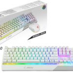 Combo clavier souris MSI Vigor GK30 + Clutch GM11 RGB (BLANC)