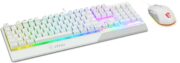 Combo clavier souris MSI Vigor GK30 + Clutch GM11 RGB (BLANC) – Image 2